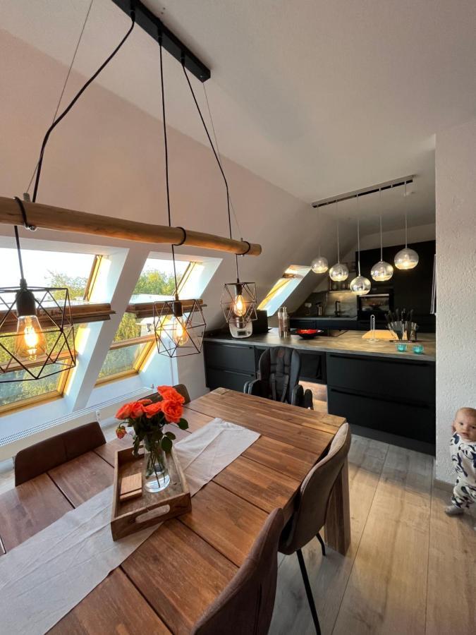 105 Qm Neues Klimatisiertes Appartment Fuer Familien Privater Parkplatz Chemnitz Dış mekan fotoğraf